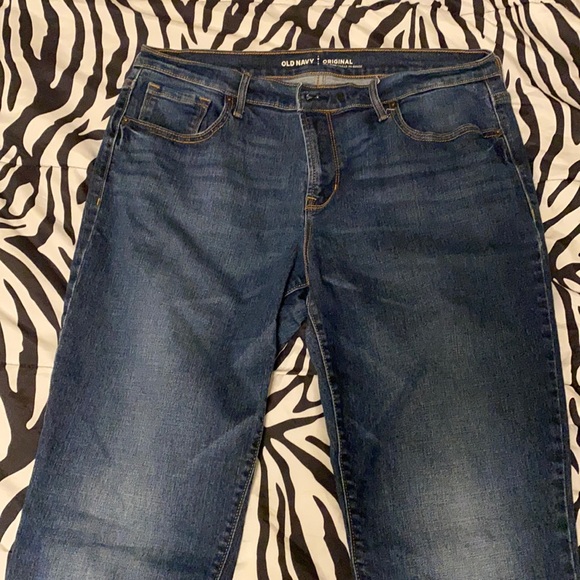 12 Long Old Navy mid rise bootcut jeans - Picture 1 of 4